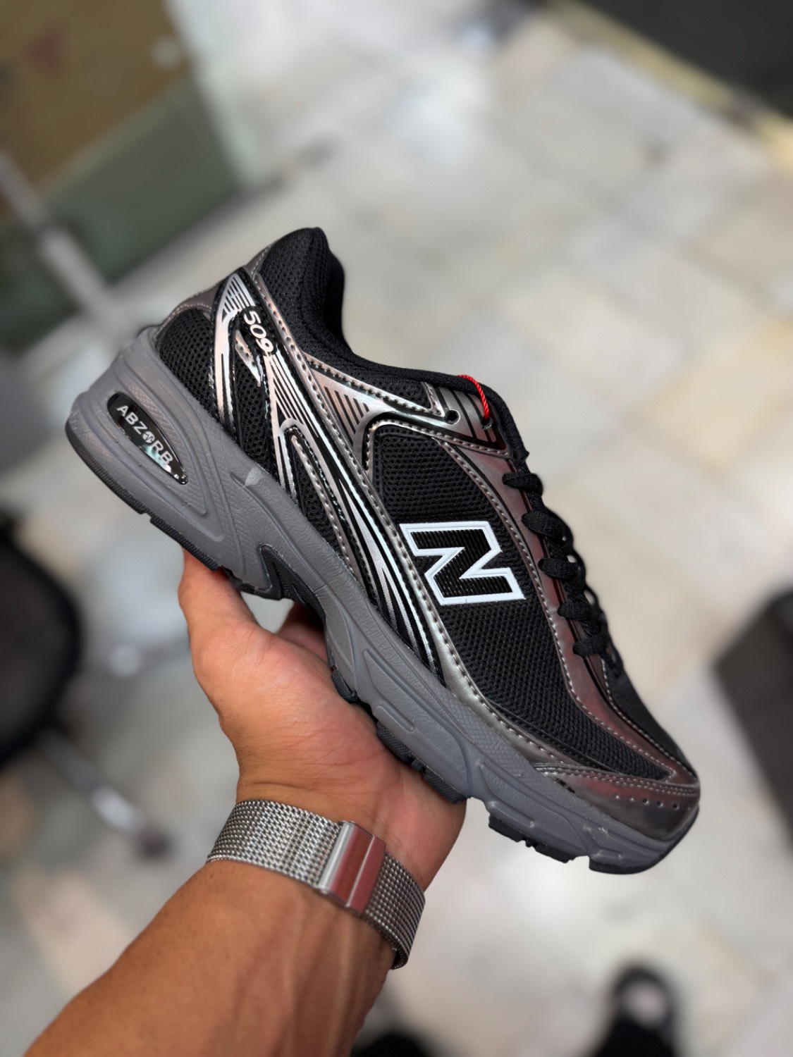 NB 509 مشکی نقره ای